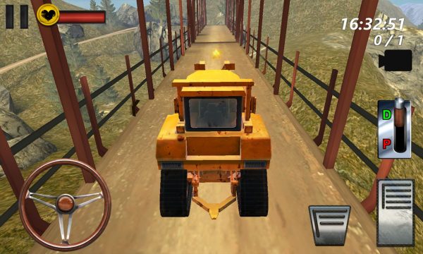 دانلود بازی درایو بولدوزر Bulldozer Driver 3D Hill Mania v1.1 اندروید