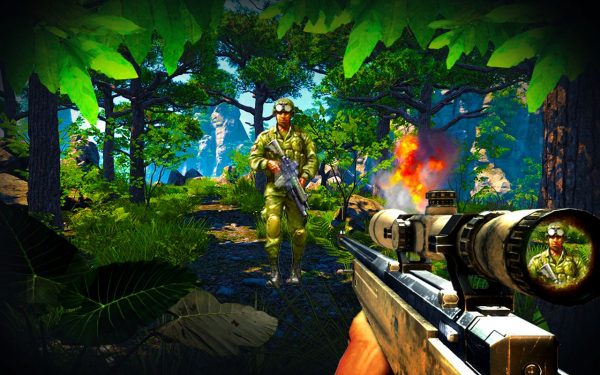 دانلود بازی جنگ تکاور ادمکش Jungle Commando 3D Assassin v1.0 اندروید